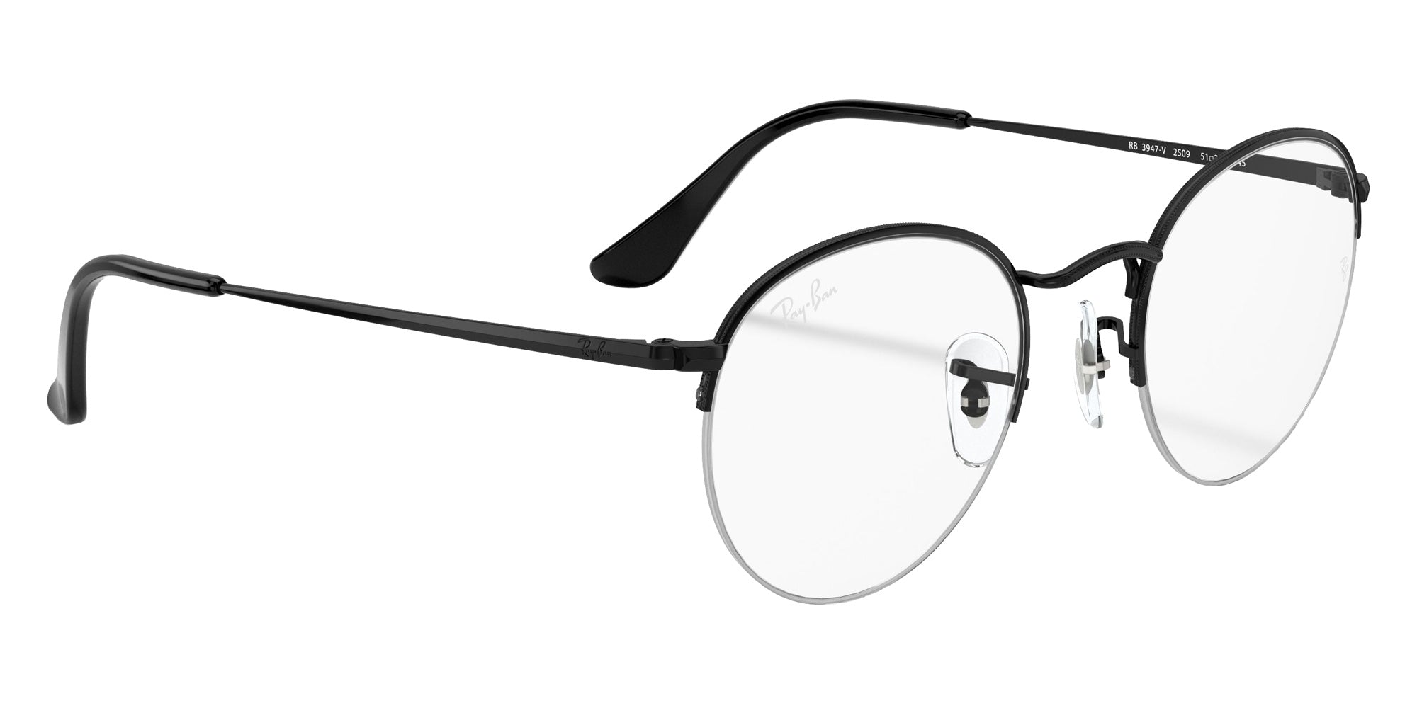 Ray-Ban RB3947V Round Gaze 2509 48 - Black #id:rx3947v2509_s:102120