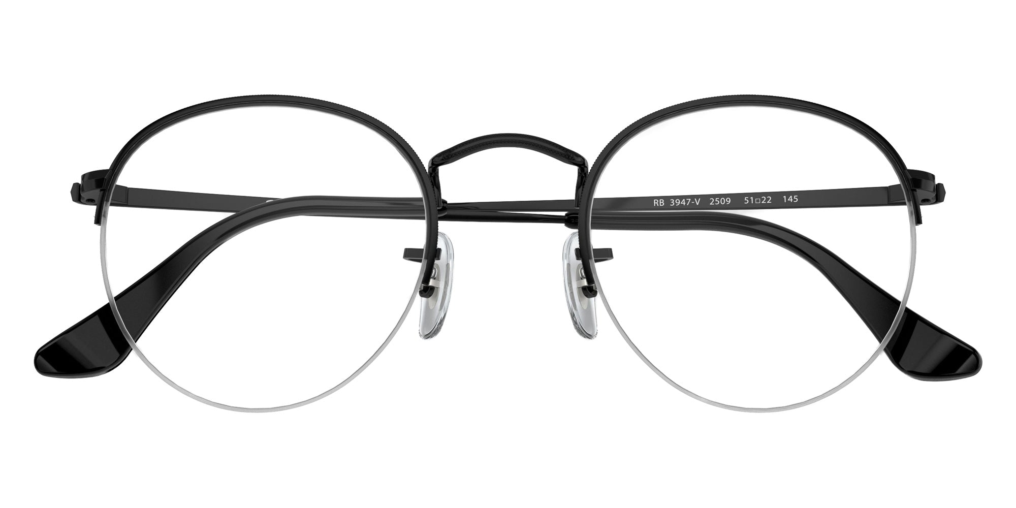 Ray-Ban RB3947V Round Gaze 2509 48 - Black #id:rx3947v2509_s:102125