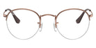 Ray-Ban RB3947V Round Gaze 2943 51 - Copper #id:rx3947v2943_s:104100