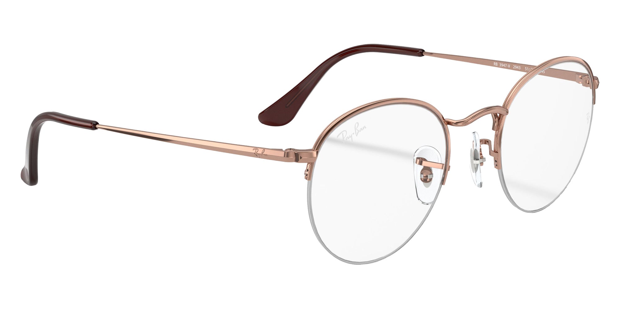 Ray-Ban RB3947V Round Gaze 2943 51 - Copper #id:rx3947v2943_s:104120