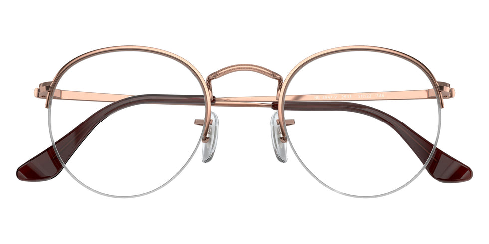 Ray-Ban RB3947V Round Gaze 2943 51 - Copper #id:rx3947v2943_s:104125