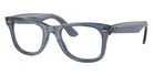 Ray-Ban RB4340V Wayfarer Ease 8223 50 - Transparent Dark Blue #id:rx4340v8223_s:100105