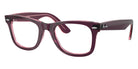 Ray-Ban RB4340V Wayfarer Ease 8364 50 - Violet on Transparent Pink #id:rx4340v8364_s:102105