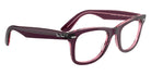 Ray-Ban RB4340V Wayfarer Ease 8364 50 - Violet on Transparent Pink #id:rx4340v8364_s:102120