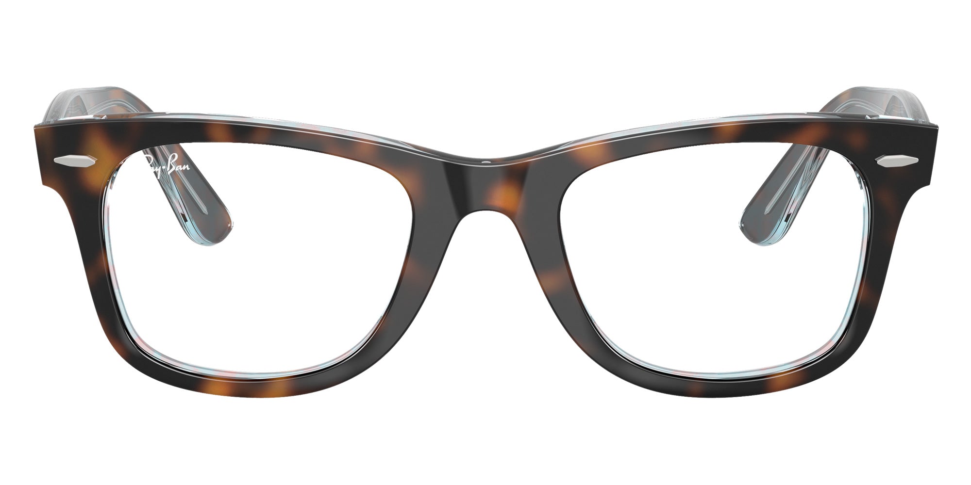 Ray-Ban RB4340V Wayfarer Ease 8401 50 - Dark Havana on Multicolor #id:rx4340v8401_s:104100