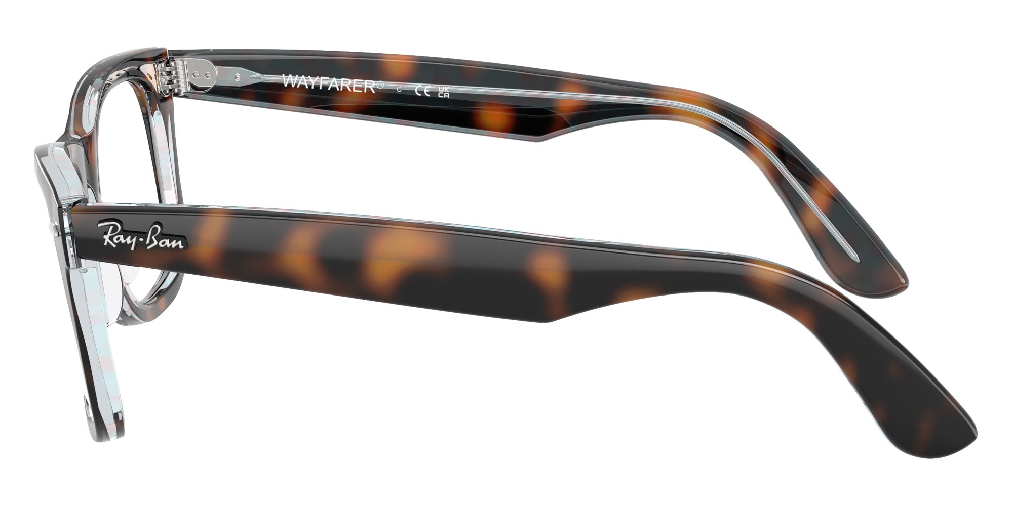 Ray-Ban RB4340V Wayfarer Ease 8401 50 - Dark Havana on Multicolor #id:rx4340v8401_s:104110