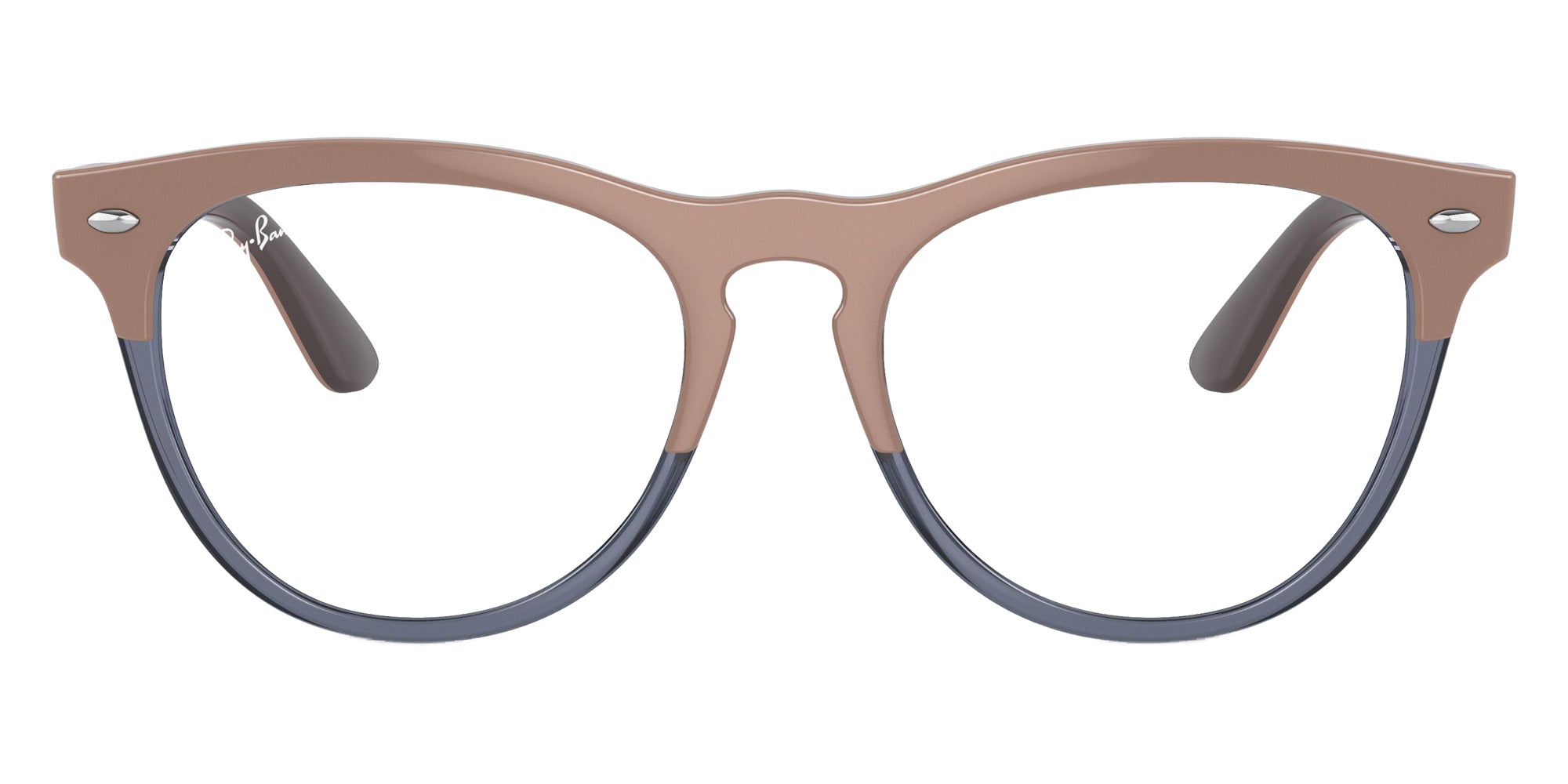 Ray-Ban RB4471V Iris 8195 51 - Beige on Transparent Dark Blue #id:rx4471v8195_s:100100