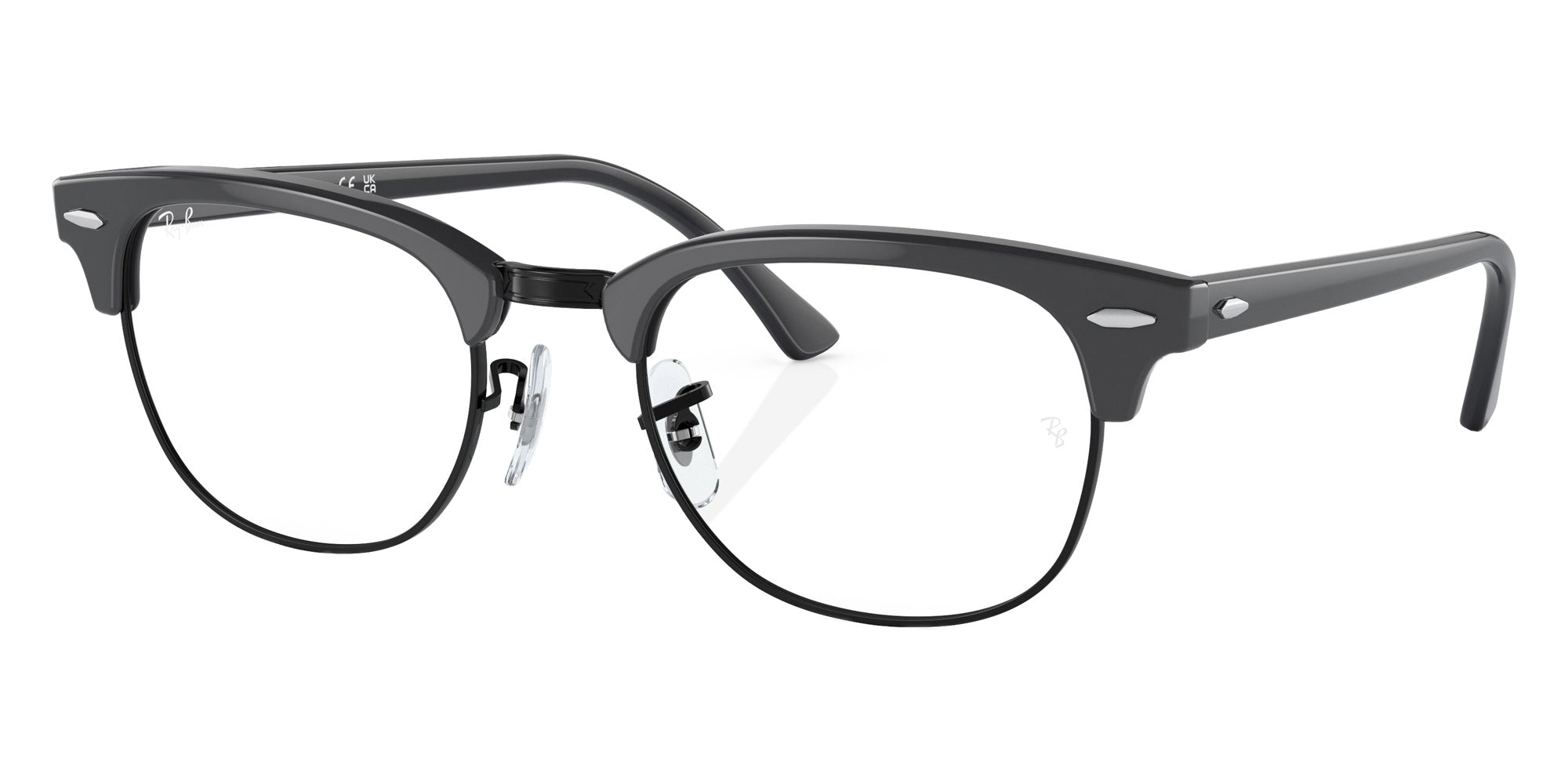 Ray-Ban RB5154 Clubmaster 8232 51 - Gray on Black #id:rx51548232_s:100105