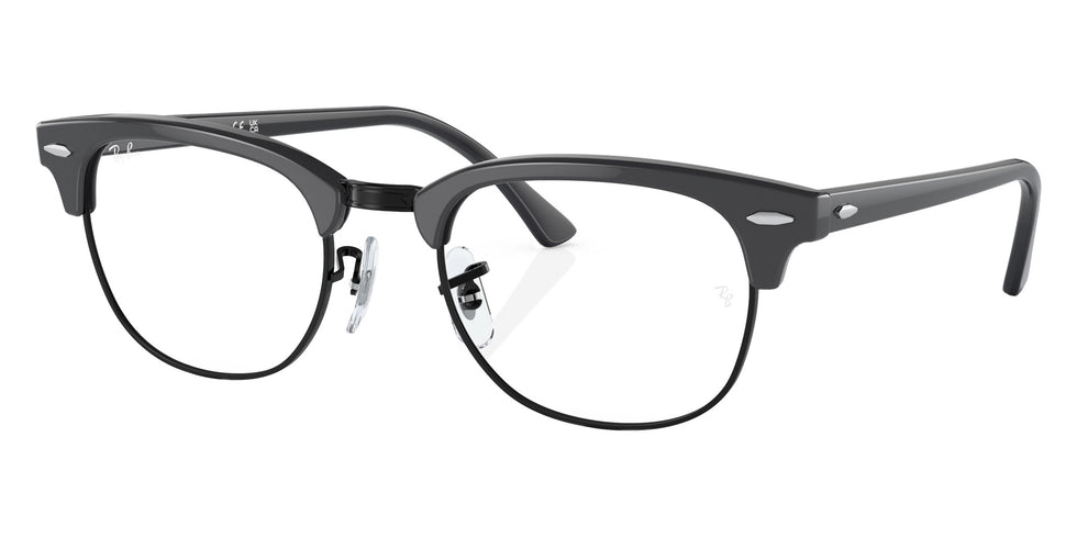 Ray-Ban RB5154 Clubmaster 8232 51 - Gray on Black #id:rx51548232_s:100105