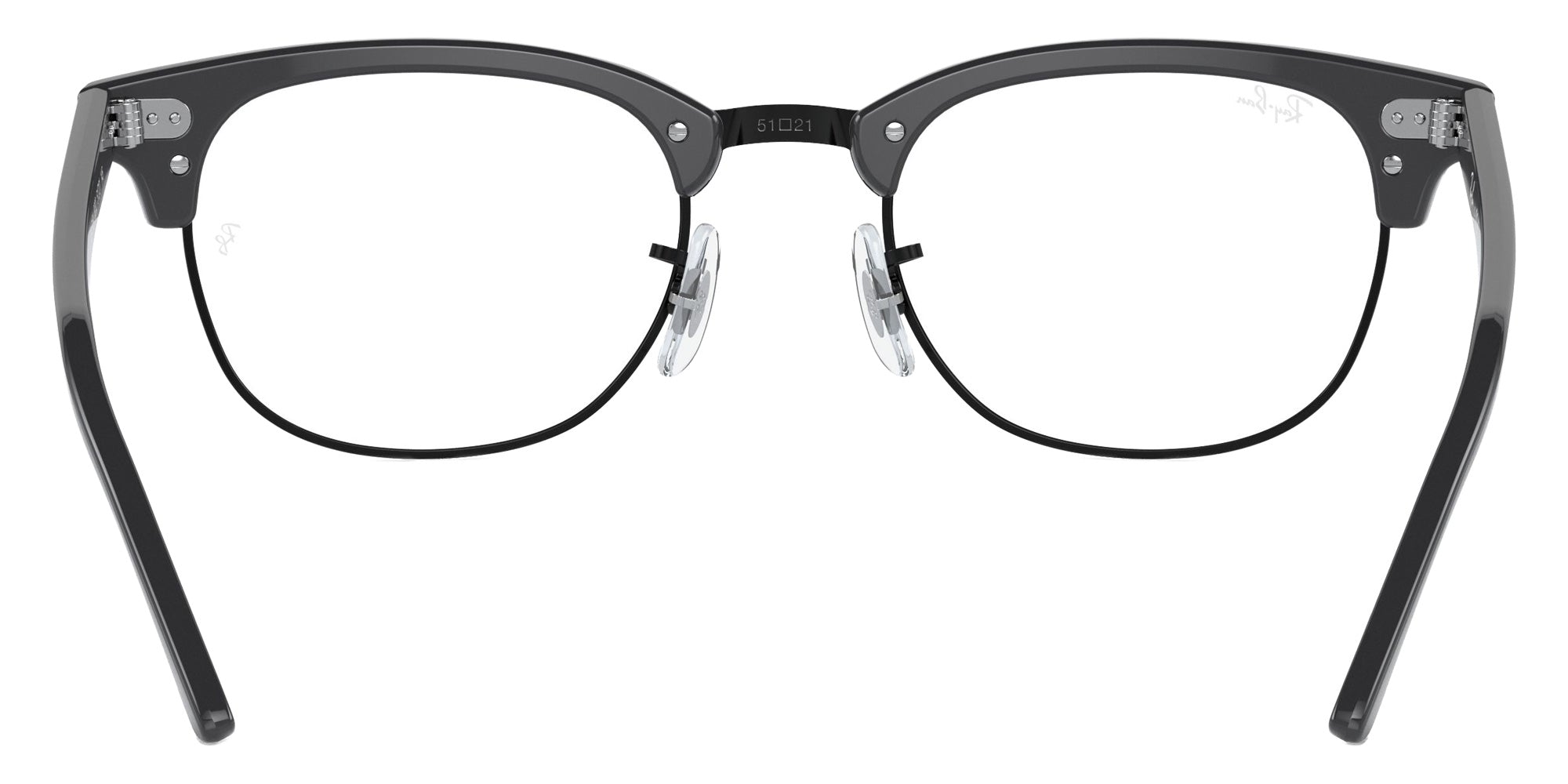 Ray-Ban RB5154 Clubmaster 8232 51 - Gray on Black #id:rx51548232_s:100115