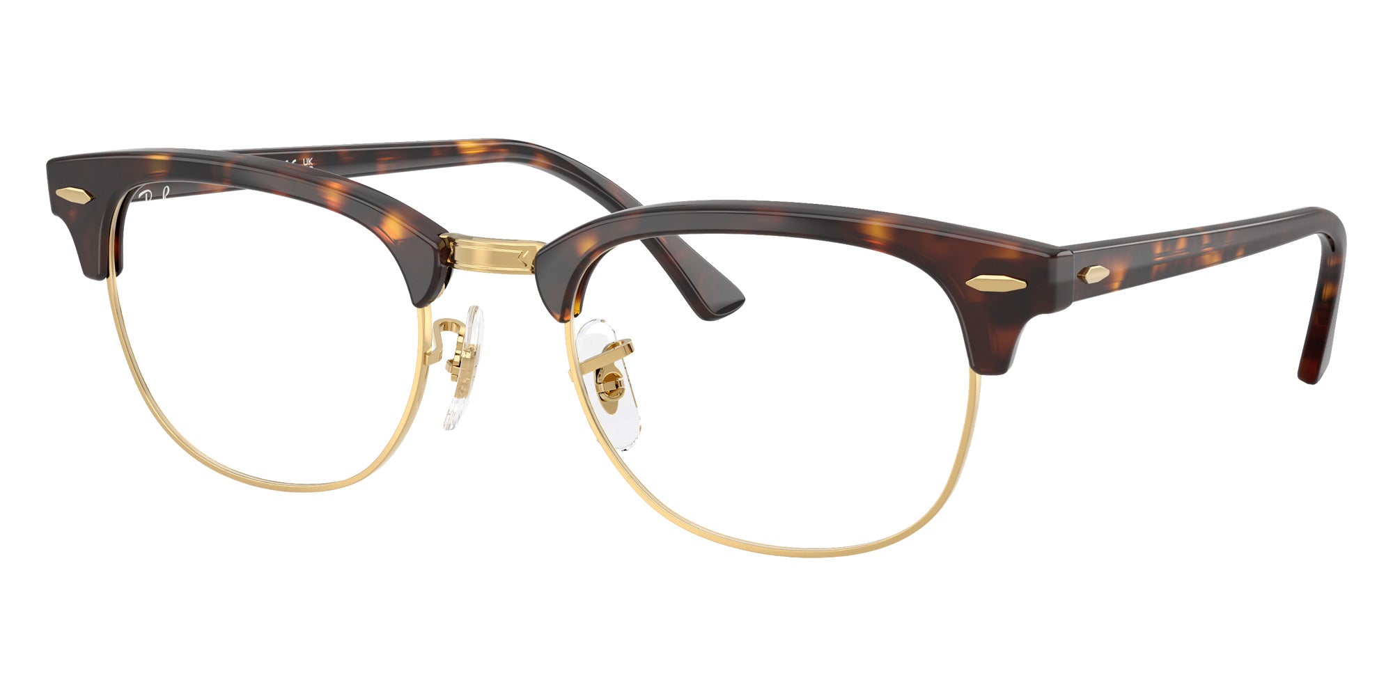 Ray-Ban RB5154 Clubmaster 8287 49 - Havana & Gold #id:rx51548287_s:108105