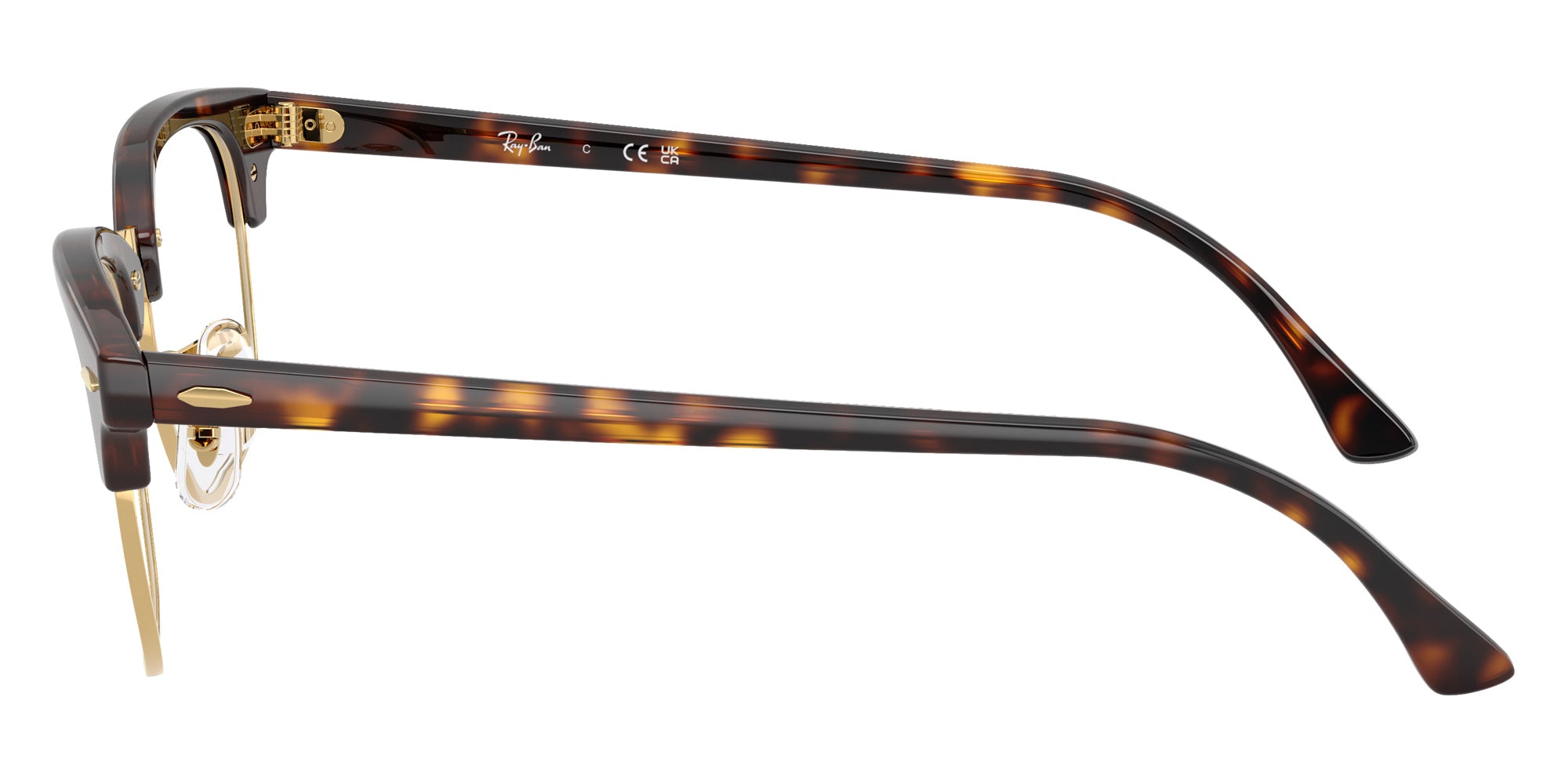 Ray-Ban RB5154 Clubmaster 8287 49 - Havana & Gold #id:rx51548287_s:108110