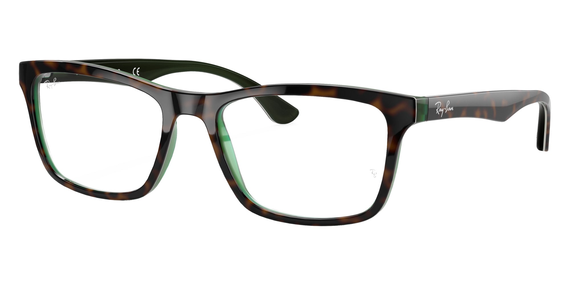 Ray-Ban RB5279 5974 57 - Havana on Transparent Green #id:rx52795974_s:100105