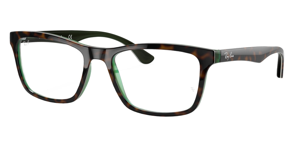 Ray-Ban RB5279 5974 57 - Havana on Transparent Green #id:rx52795974_s:100105