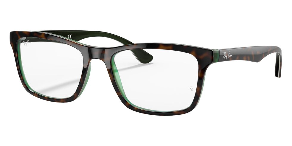 Ray-Ban RB5279 5974 53 - Havana on Transparent Green #id:rx52795974_s:100105