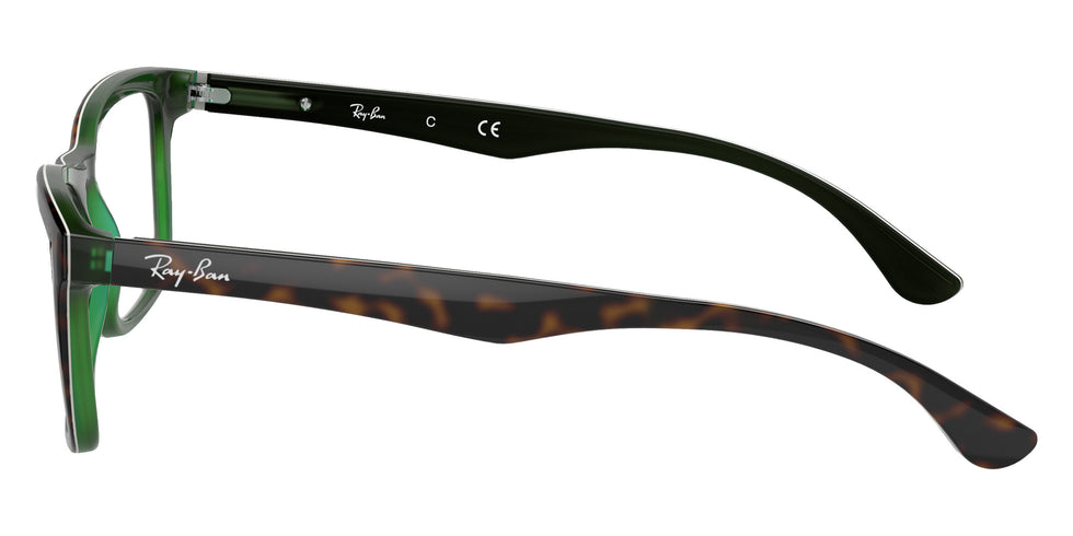 Ray-Ban RB5279 5974 55 - Havana On Transparent Green #id:rx52795974_s:100110