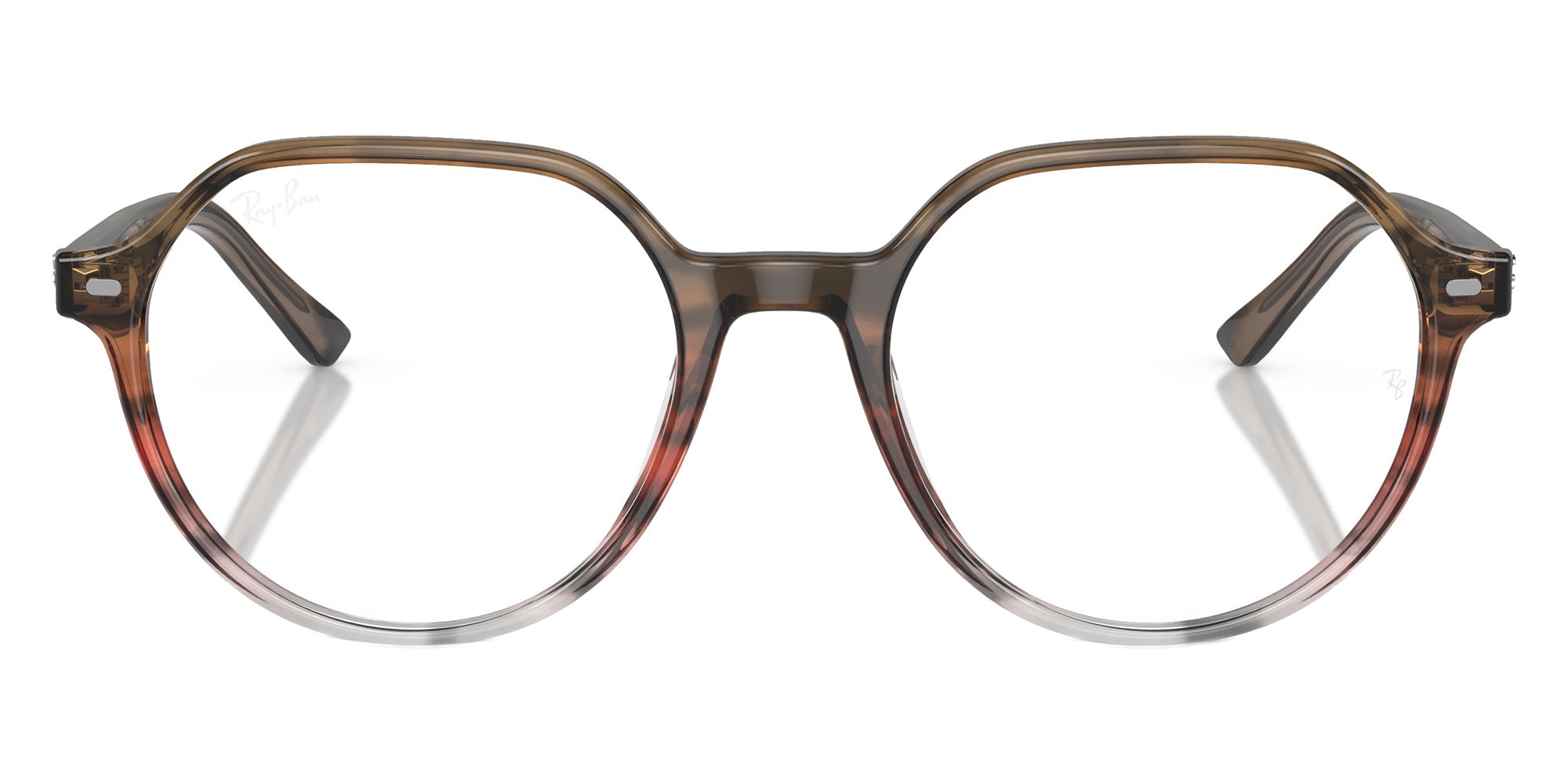 Ray-Ban RB5395 Thalia 8251 49 - Striped Brown & Red #id:rx53958251_s:100100