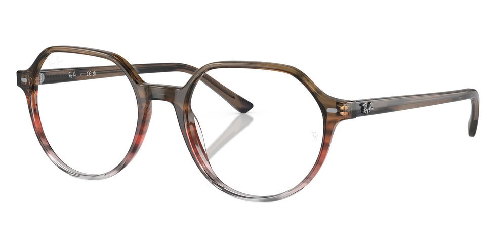 Ray-Ban RB5395 Thalia 8251 49 - Striped Brown & Red #id:rx53958251_s:100105