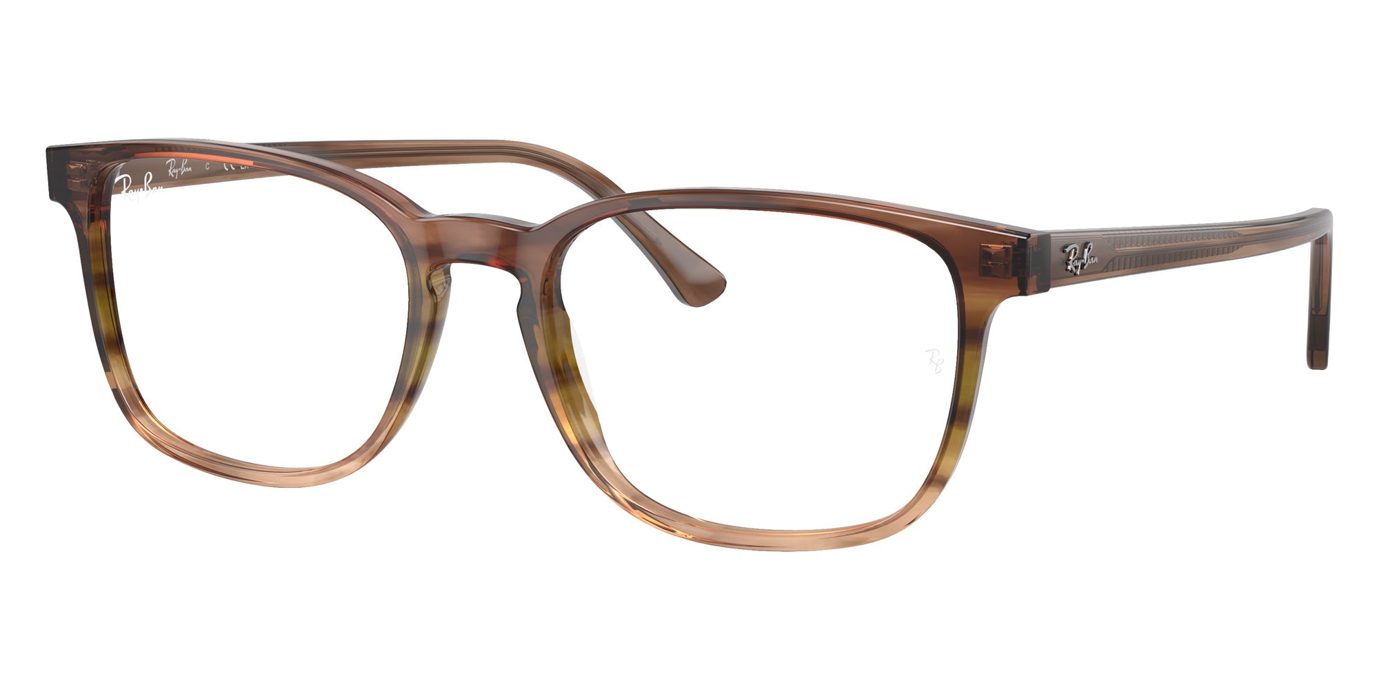Ray-Ban RB5418 8255 54 - Striped Brown & Green #id:rx54188255_s:100105