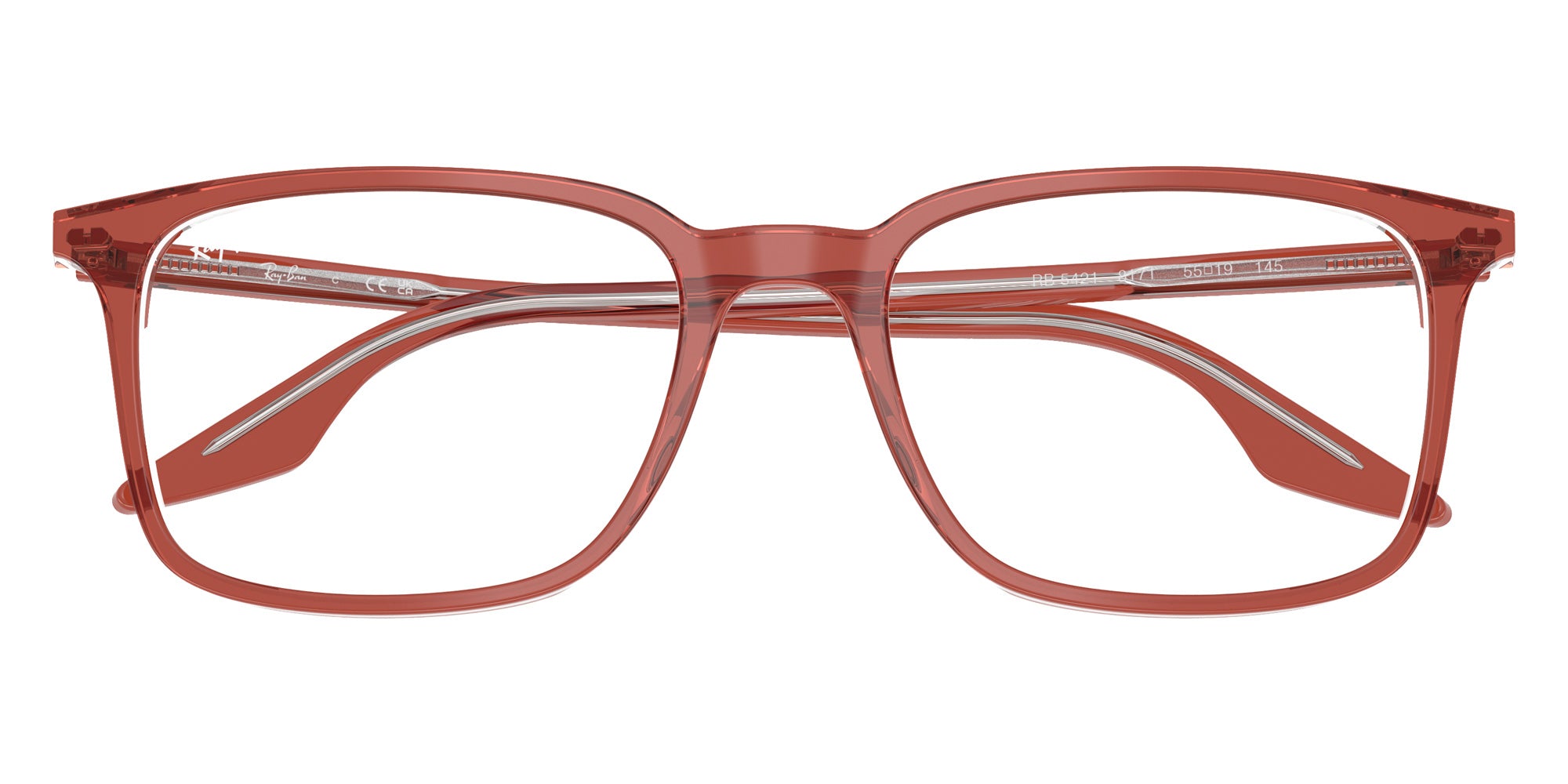 Ray-Ban RB5421 8171 53 - Brown Transparent #id:rx54218171_s:104125