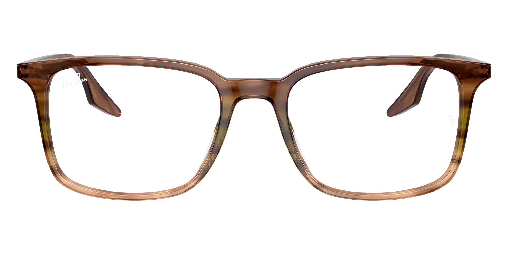 Ray-Ban RB5421 8255 55 - Striped Brown & Green #id:rx54218255_s:108100