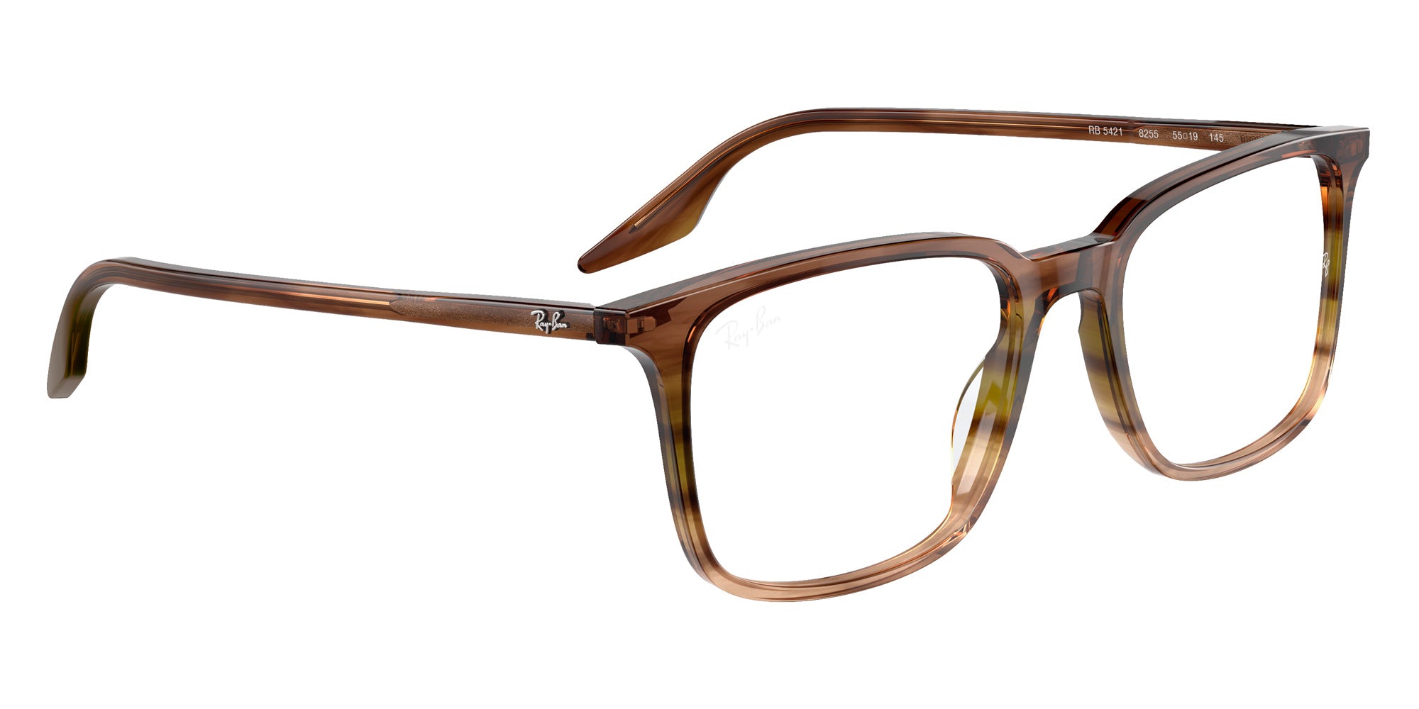 Ray-Ban RB5421 8255 55 - Striped Brown & Green #id:rx54218255_s:108120