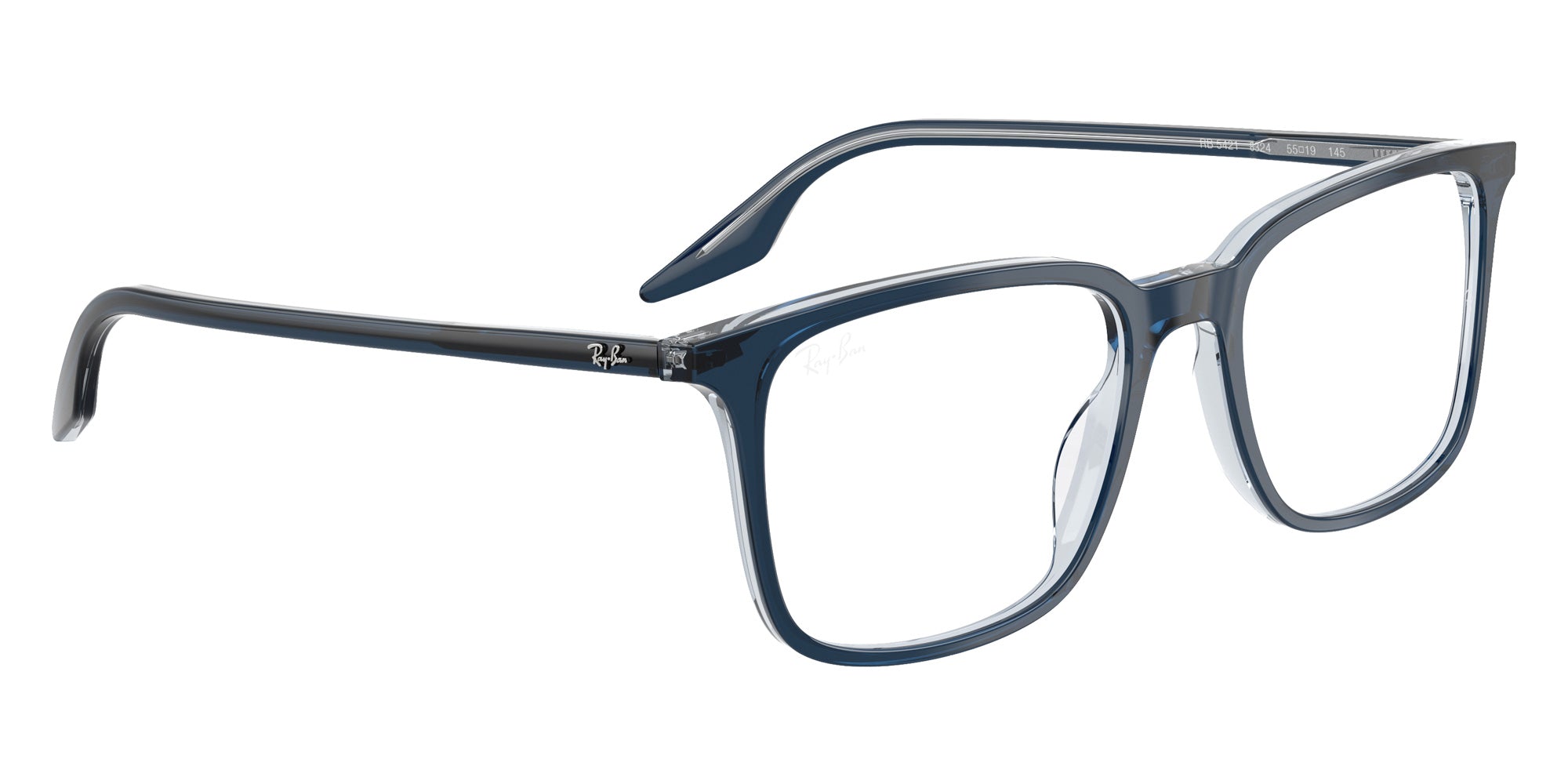 Ray-Ban RB5421 8324 53 - Blue on Transparent #id:rx54218324_s:110120