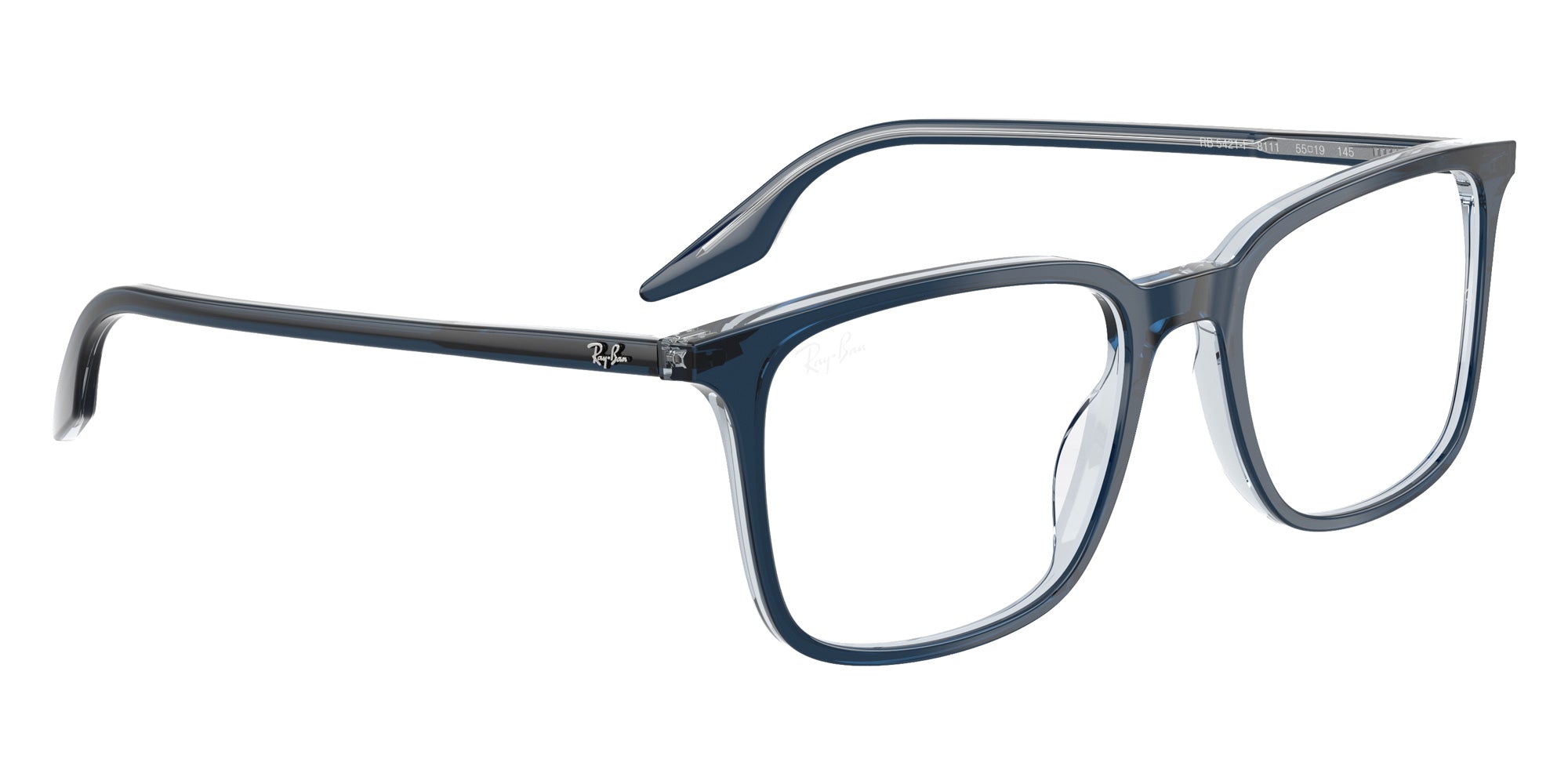 Ray-Ban RB5421F 8324 55 - Blue on Transparent #id:rx5421f8324_s:102120
