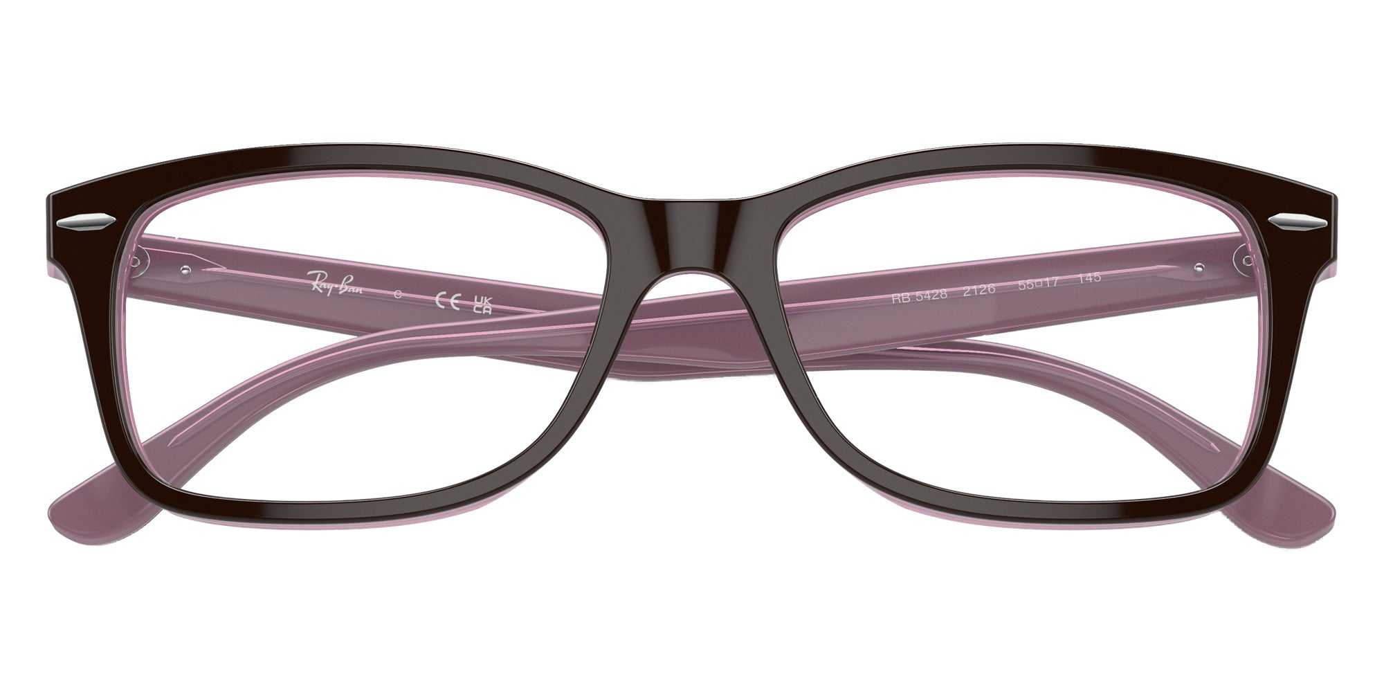 Ray-Ban RB5428 2126 55 - Brown on Pink #id:rx54282126_s:100125