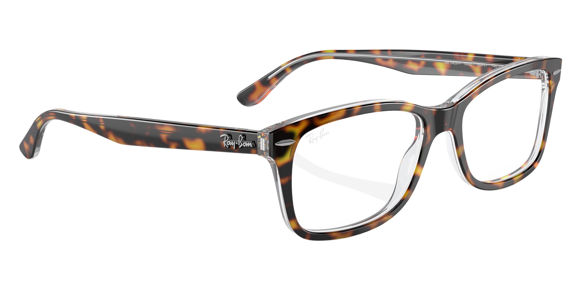 Ray-Ban RB5428F 5082 55 - Havana on Transparent #id:rx5428f5082_s:100120