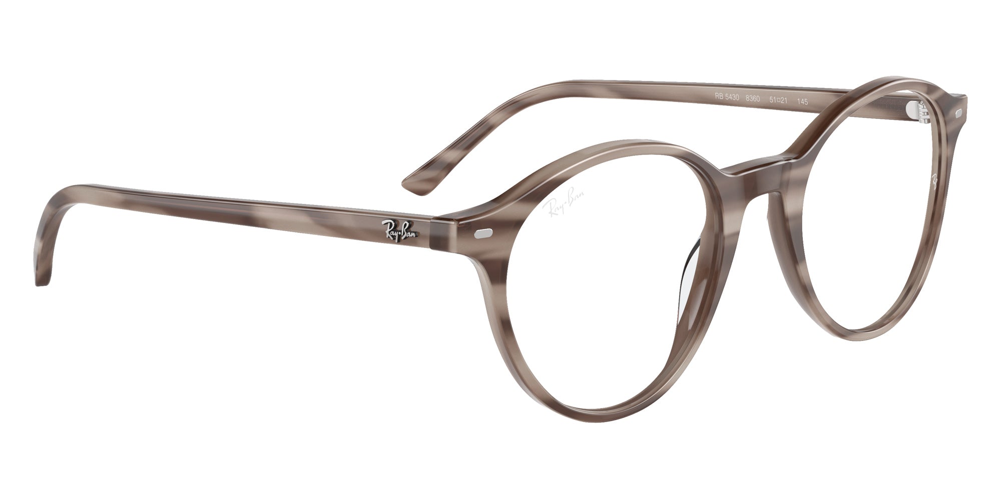 Ray-Ban RB5430 Bernard 8360 49 - Striped Gray #id:rx54308360_s:100120