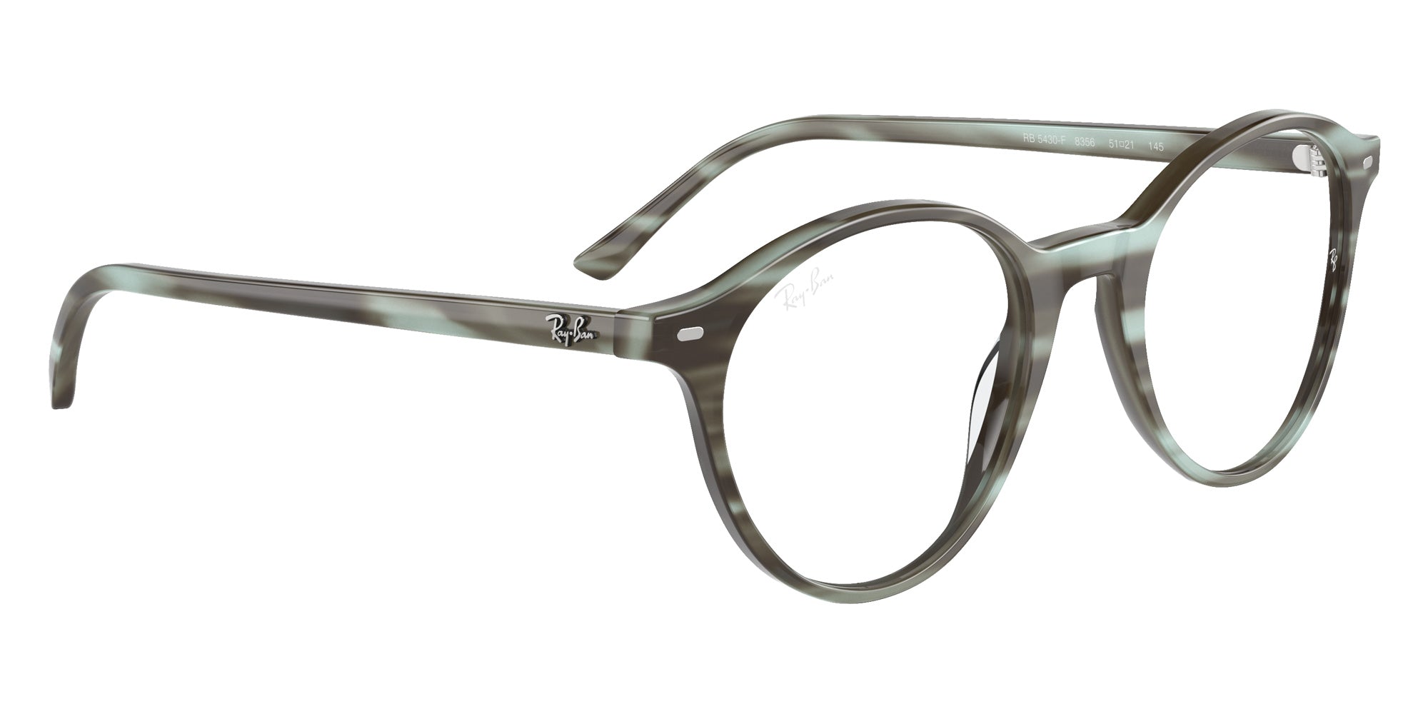 Ray-Ban RB5430F Bernard 8356 51 - Striped Green #id:rx5430f8356_s:102120