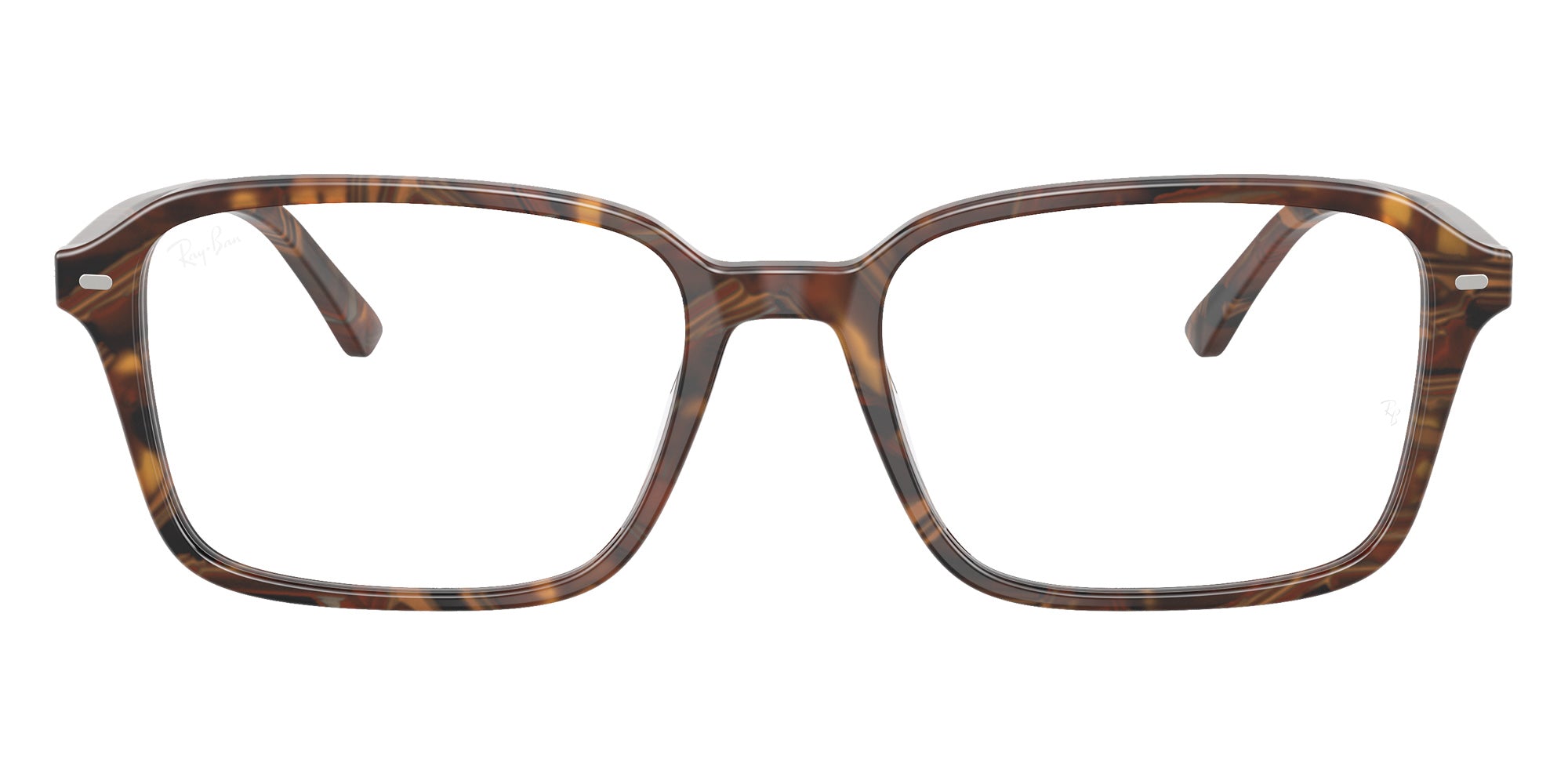 Ray-Ban RB5431F Raimond 8395 54 - Transparent Fantasy Brown & Yellow #id:rx5431f8395_s:100100
