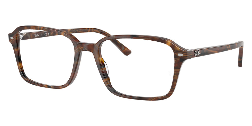 Ray-Ban RB5431F Raimond 8395 54 - Transparent Fantasy Brown & Yellow #id:rx5431f8395_s:100105