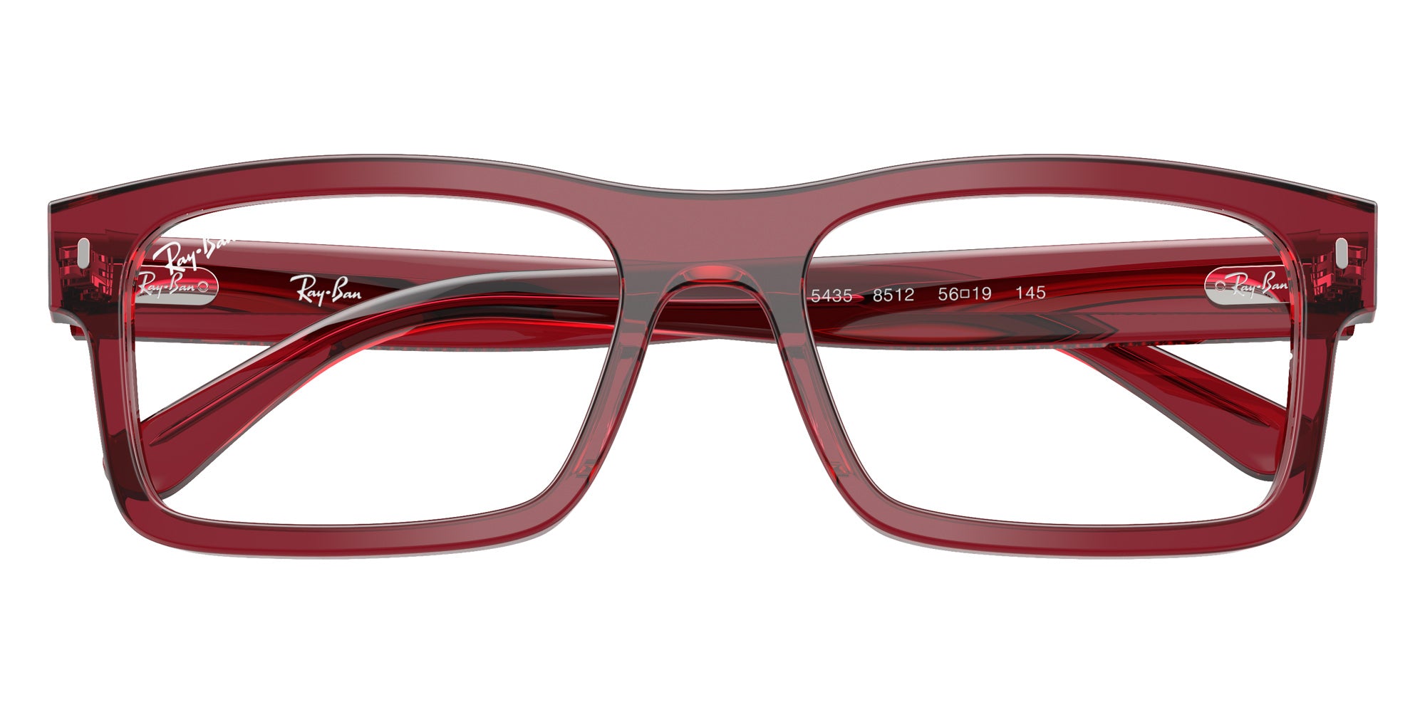 Ray-Ban RB5435 8512 54 - Transparent Bordeaux #id:rx54358512_s:106125