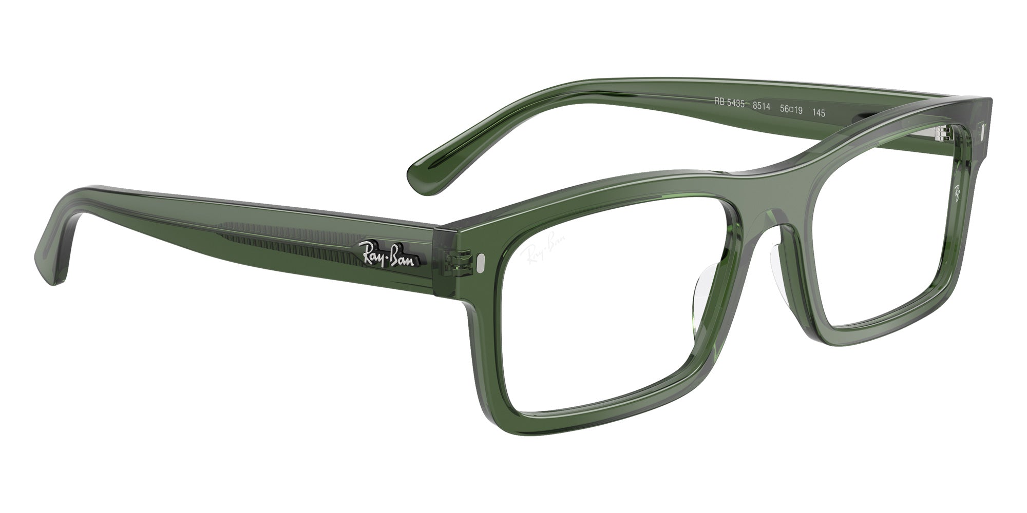 Ray-Ban RB5435 8514 54 - Transparent Green #id:rx54358514_s:114120