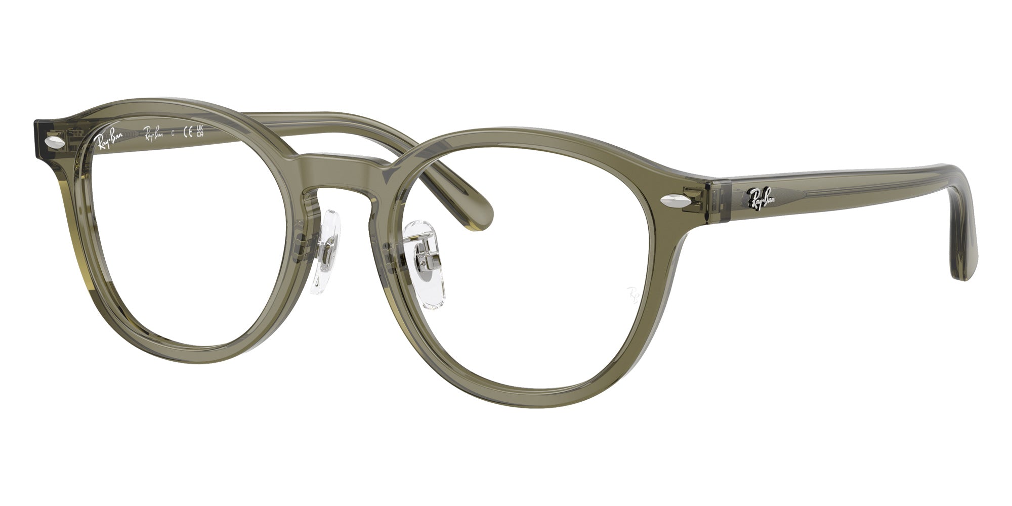 Ray-Ban RB5443D 8501 49 - Transparent Brown Heart #id:rx5443d8501_s:100105
