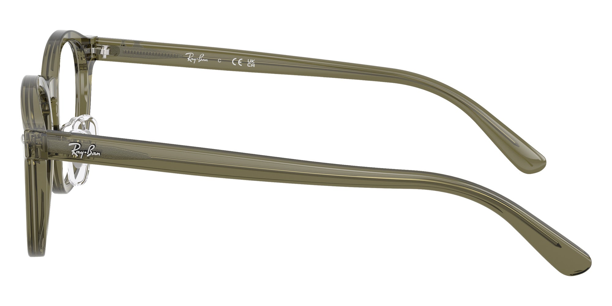 Ray-Ban RB5443D 8501 49 - Transparent Brown Heart #id:rx5443d8501_s:100110