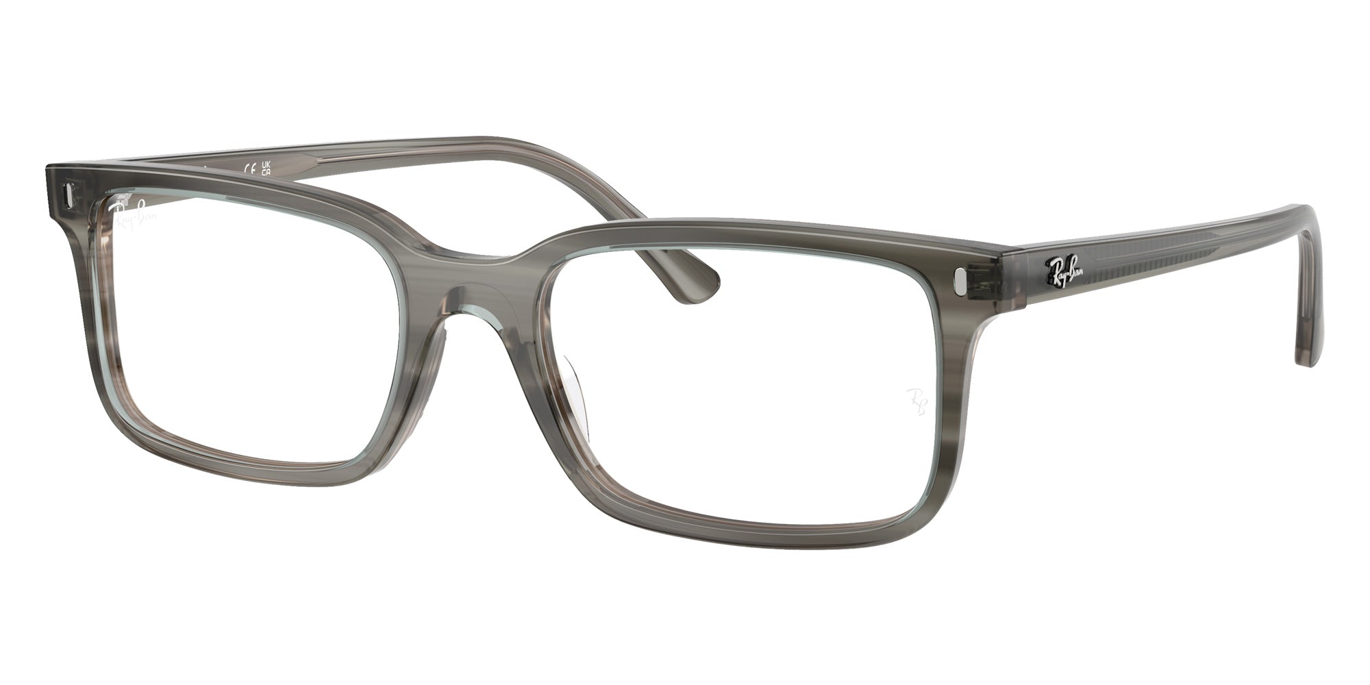 Ray-Ban RB5445F 8453 54 - Striped Gray #id:rx5445f8453_s:100105