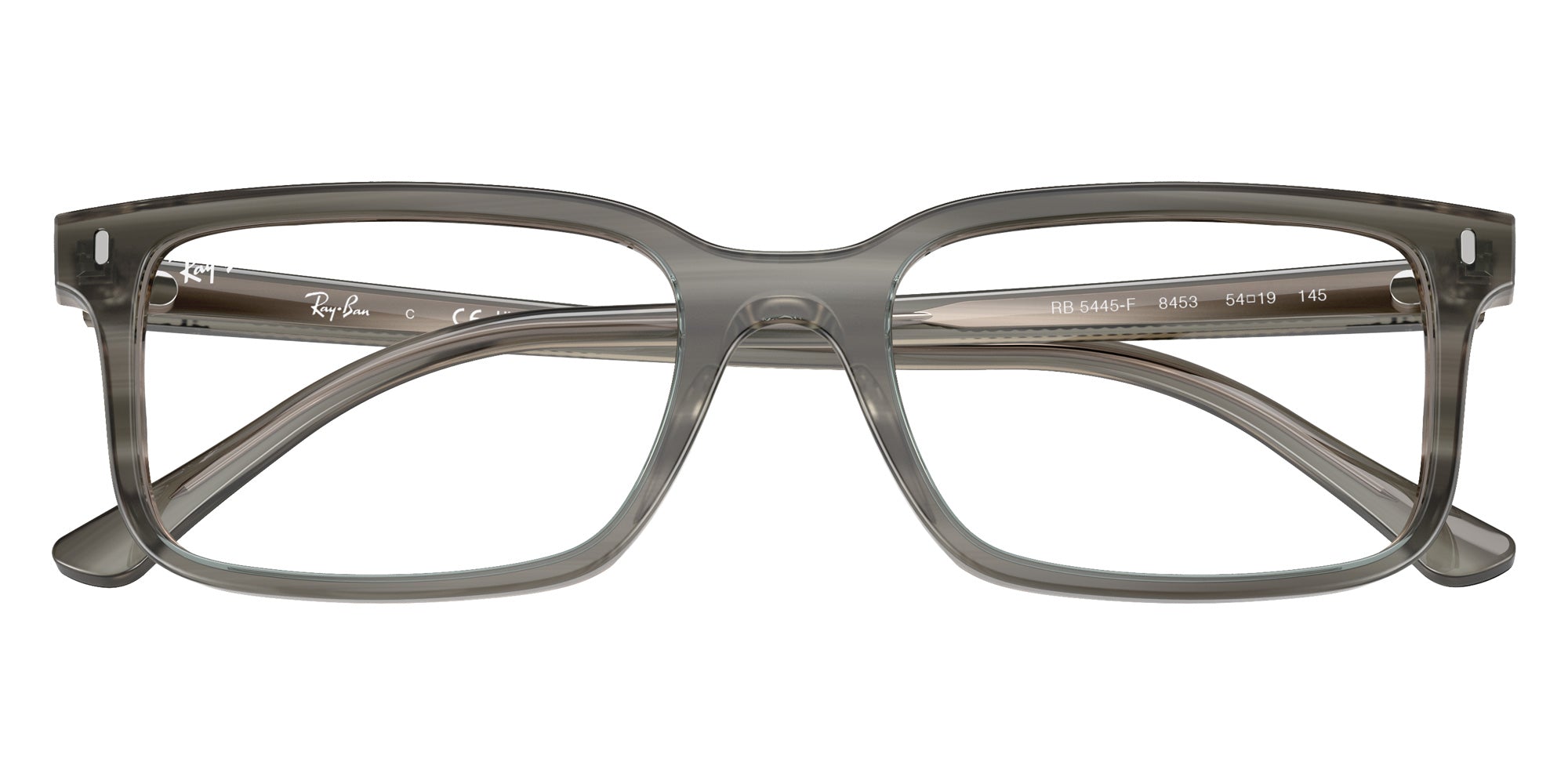 Ray-Ban RB5445F 8453 54 - Striped Gray #id:rx5445f8453_s:100125
