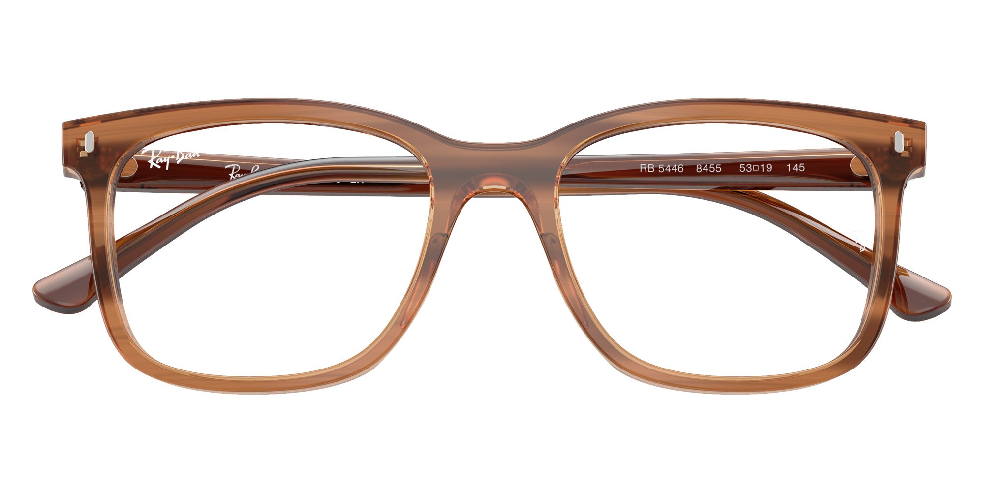 Ray-Ban RB5446 8455 53 - Striped Brown #id:rx54468455_s:106125