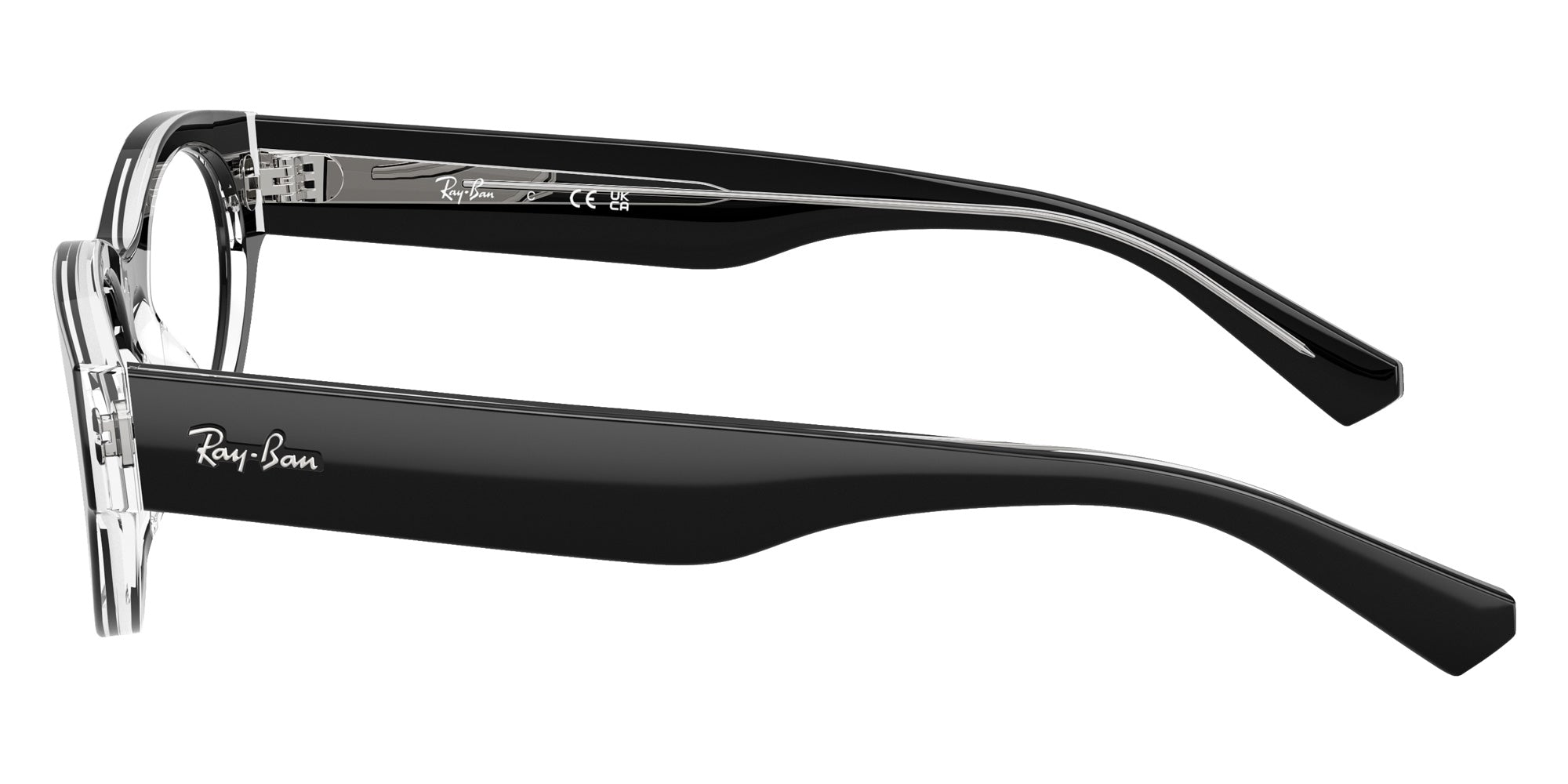 Ray-Ban RB5447 2034 53 - Black on Transparent #id:rx54472034_s:100110