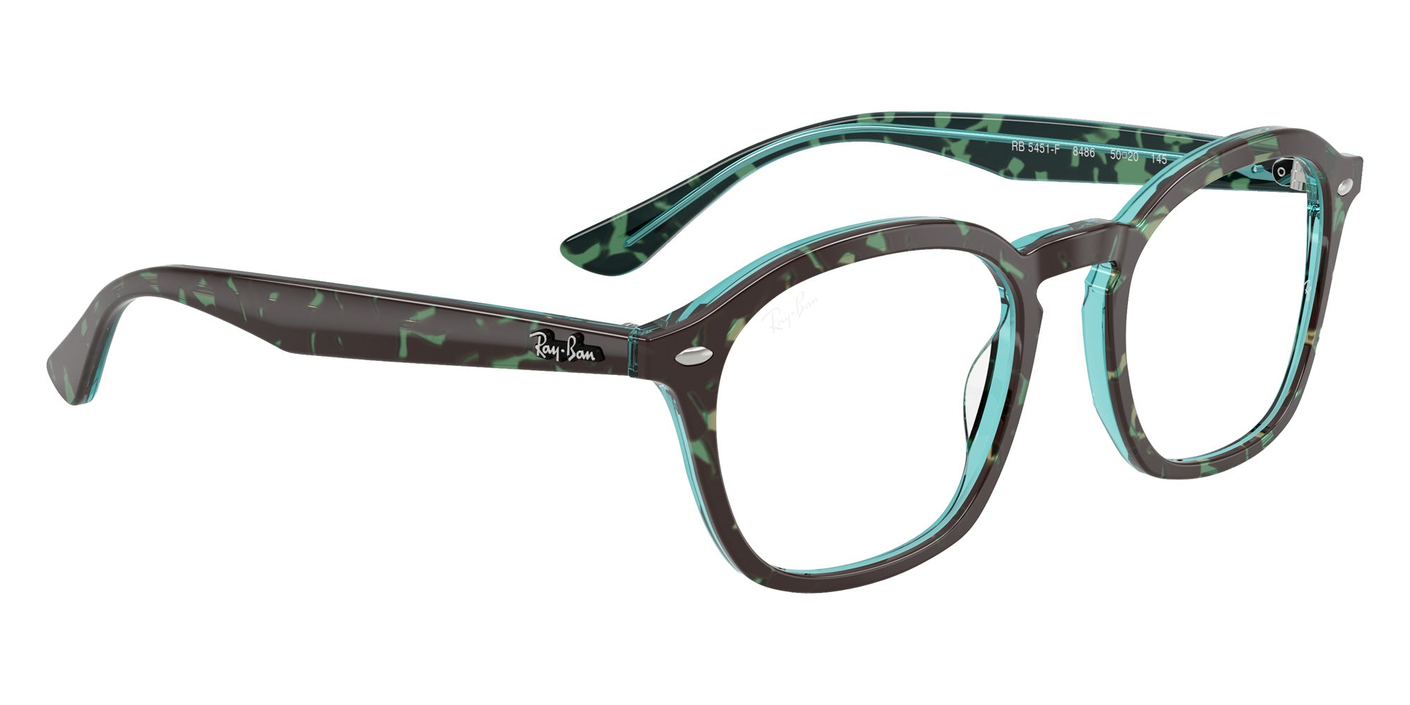 Ray-Ban RB5451F 8486 50 - Havana & Blue #id:rx5451f8486_s:106120