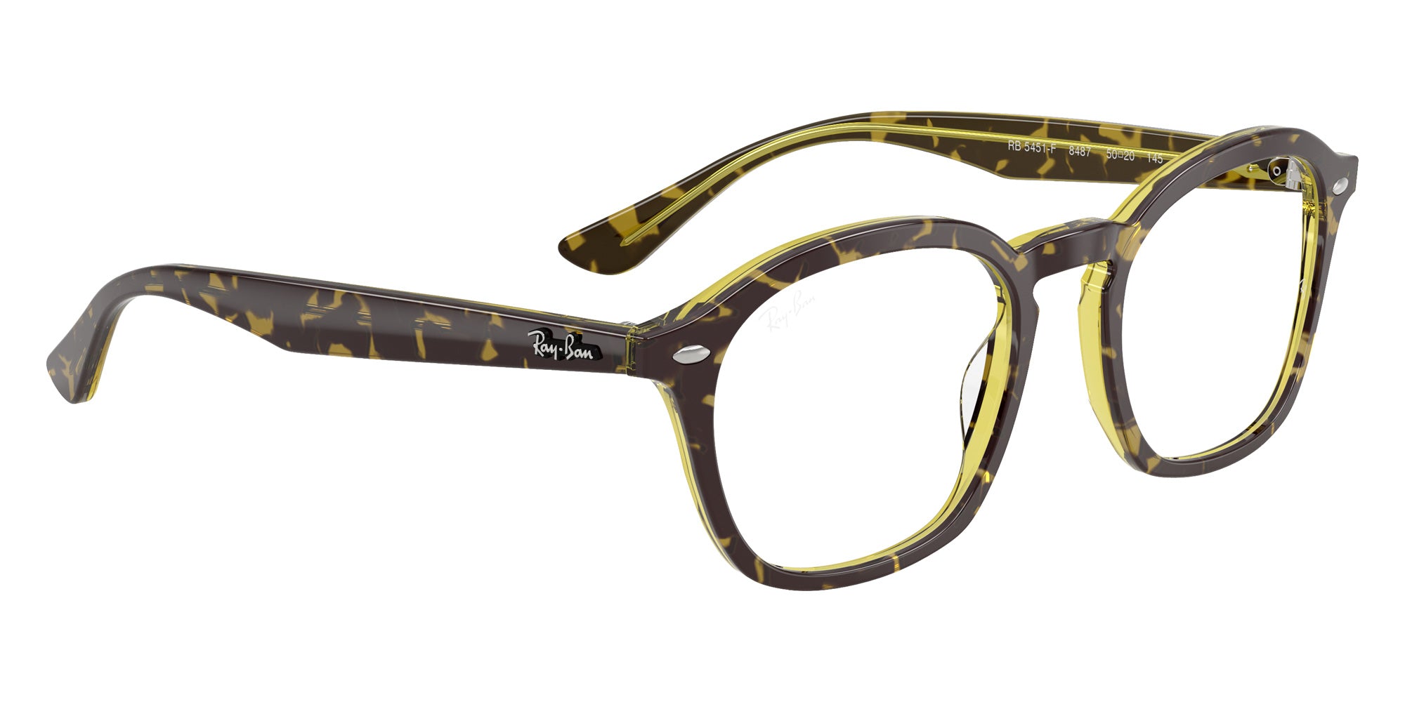 Ray-Ban RB5451F 8487 50 - Havana & Green #id:rx5451f8487_s:108120
