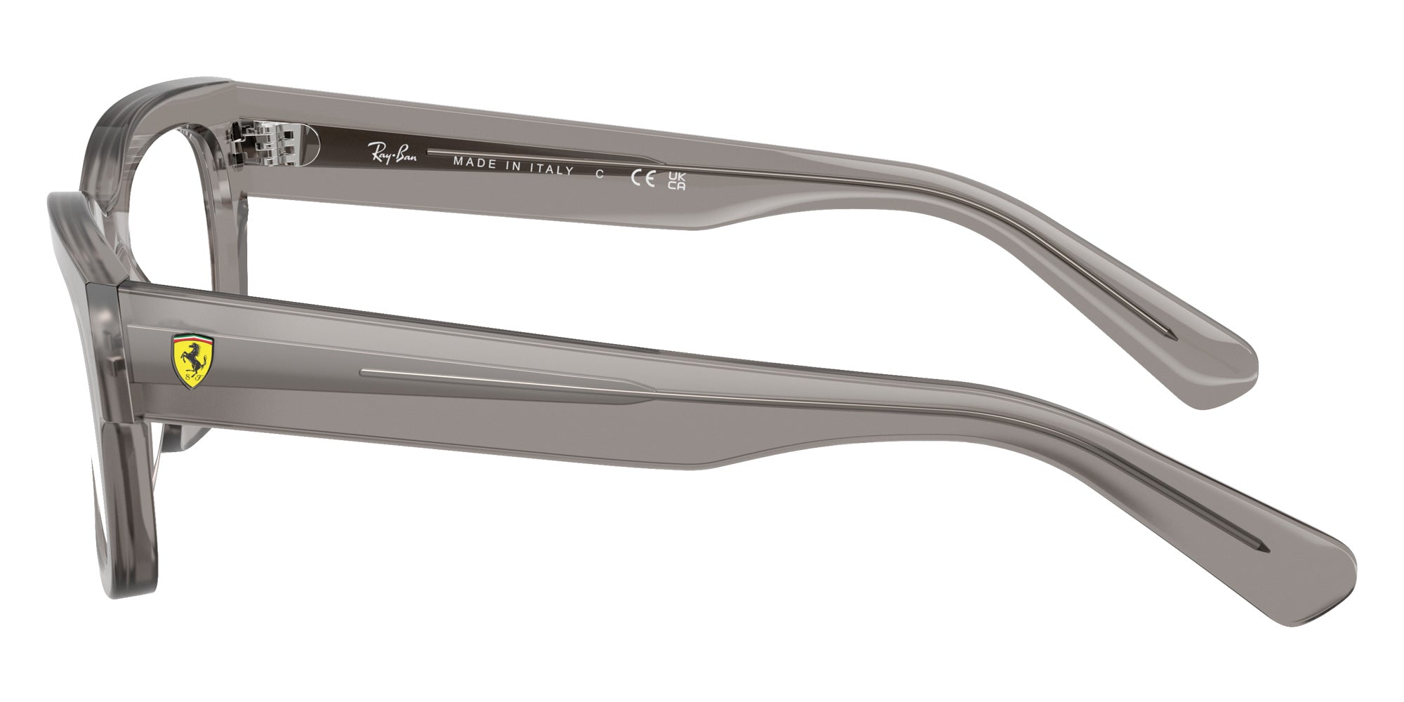 Ray-Ban RB5528M Scuderia Ferrari Collection F704 51 - Transparent Gray #id:rx5528mf704_s:104110