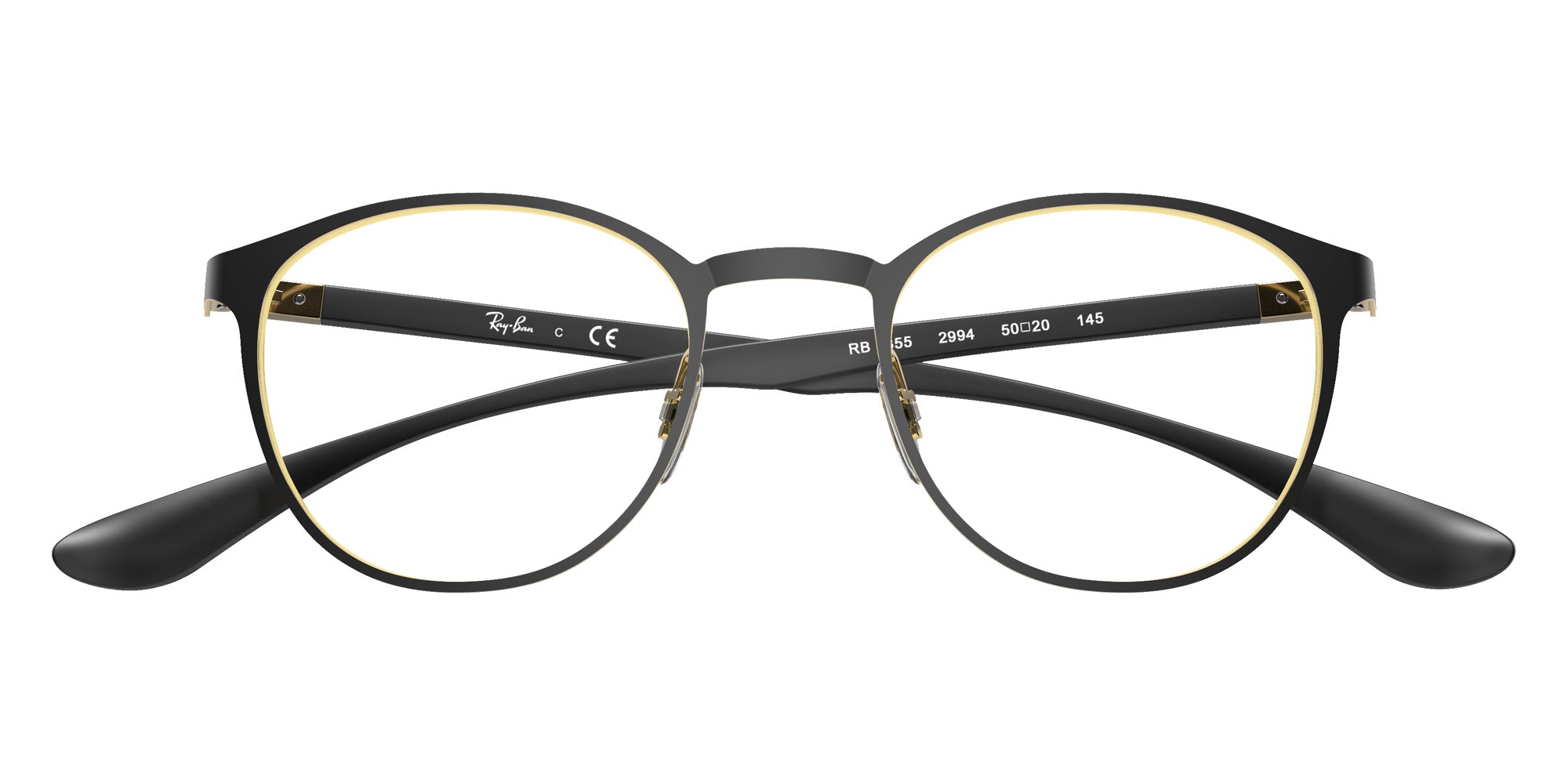 Ray-Ban RB6355 2994 50 - Black on Gold #id:rx63552994_s:106125