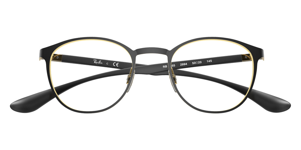 Ray-Ban RB6355 2994 50 - Black on Gold #id:rx63552994_s:106125