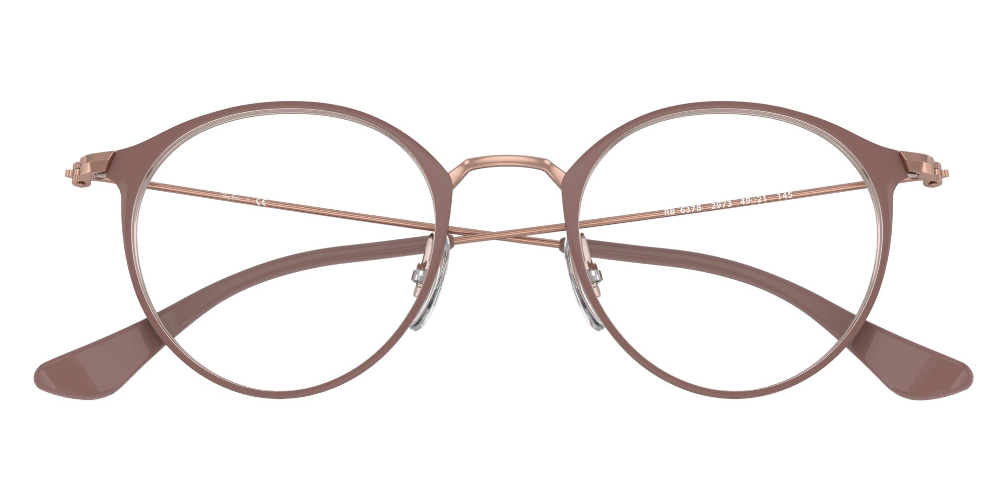 Ray-Ban RB6378 2973 49 - Light Brown #id:rx63782973_s:100125