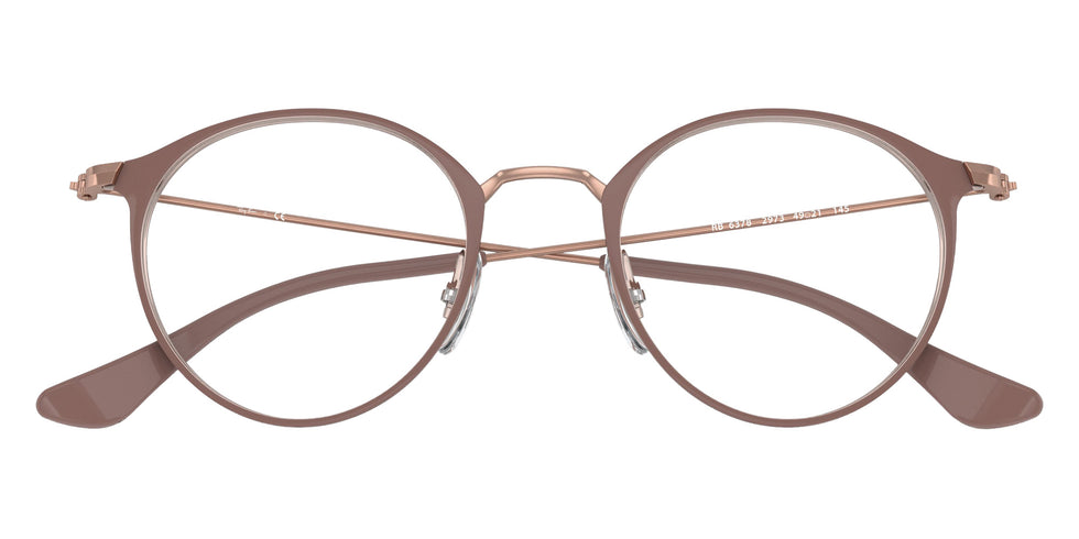 Ray-Ban RB6378 2973 49 - Light Brown #id:rx63782973_s:100125