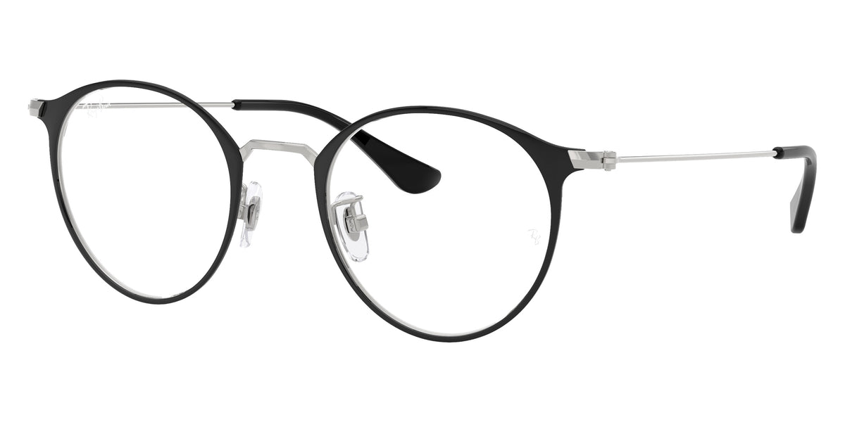 Ray-Ban RB6378F 2861 51 - Black on Silver #id:rx6378f2861_s:100105